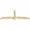 Ekena Millwork Bellingham Rough Sawn Timber Gable Bracket, Douglas Fir, 108"W x 45"H x 6"D x 6"F, 10/12 Pitch GBW108X45X0606BEL00RDF - alternate 3